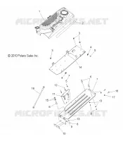 CHASSIS, PROTECTION D'EMBRAYAGE AND COVER