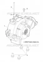 SYSTÈME DE TRANSMISSION, FRONT GEARCASE MOUNTING