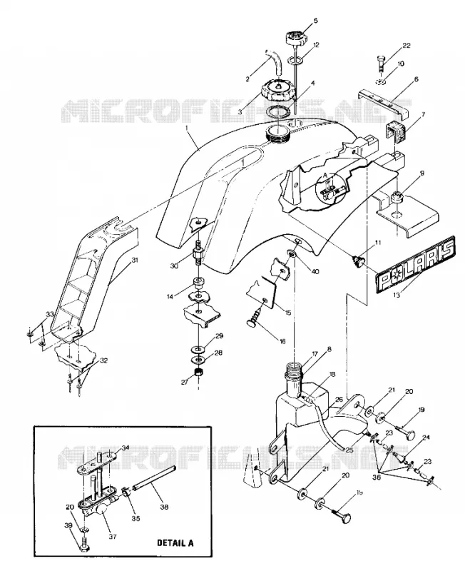 RESERVOIR A CARBURANT (4914761476009A)