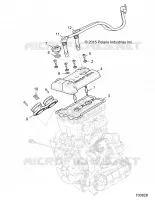 CORPS DE PAPILLON AND VALVE COVER