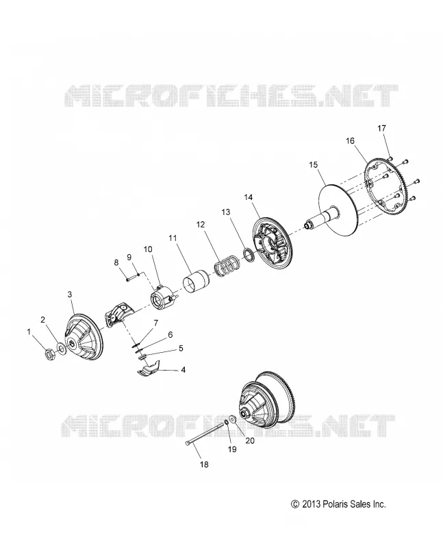 DRIVE TRAIN, EMBRAYAGE, PRIMARY