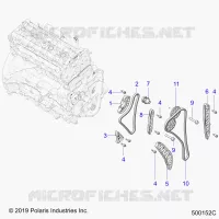 ENGINE, TIMING CHAINE AND RELATED