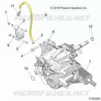 SYSTÃˆME DE TRANSMISSION, MAIN GEARCASE MOUNTING