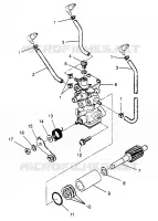 POMPE A HUILE XLT 0970756, XLT SKS 0970556,  and XLT RMK 0970956 (4937693769D005)
