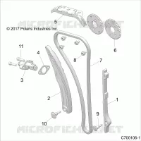 CHAINE DE DISTRIBUTION AND TENSIONER