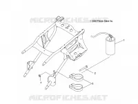 AMORTISSEUR ARRIERE RESERVOIR MOUNTING