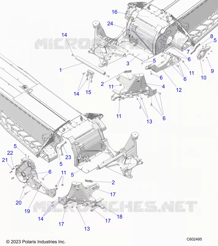 CHASSIS, BULKHEAD ASM.