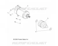 MOTEUR, DEMARREUR