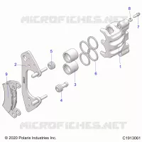 FREIN AVANT CALIPER