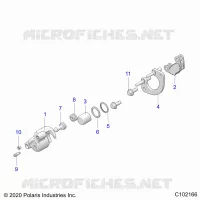 FREIN AVANT CALIPER