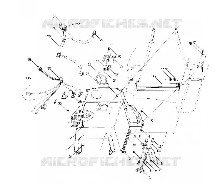 CONSOLE ET EQUIPEMENT ELECTRIQUE STARTRAK (4914141414009A)