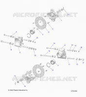 SUSPENSION, PORTE BAGAGES ARRIERE