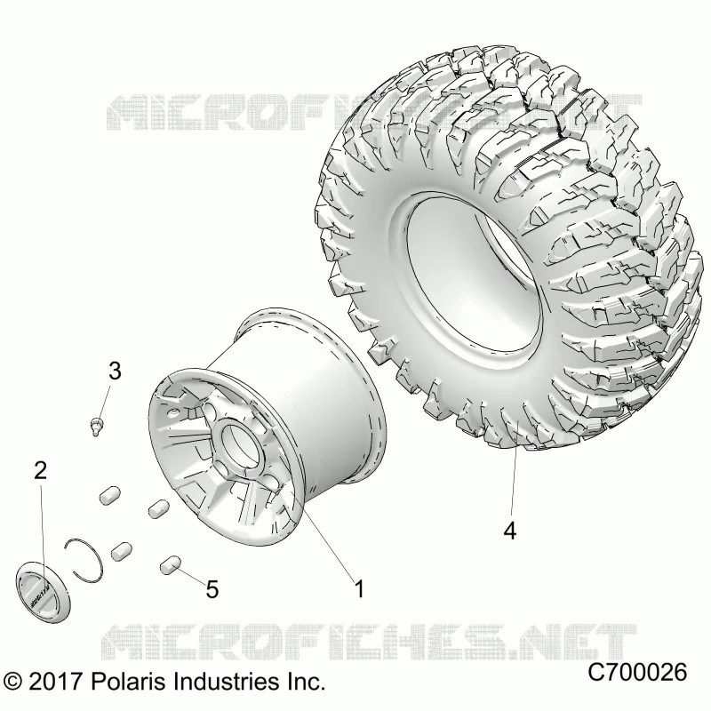 ROUES, REAR