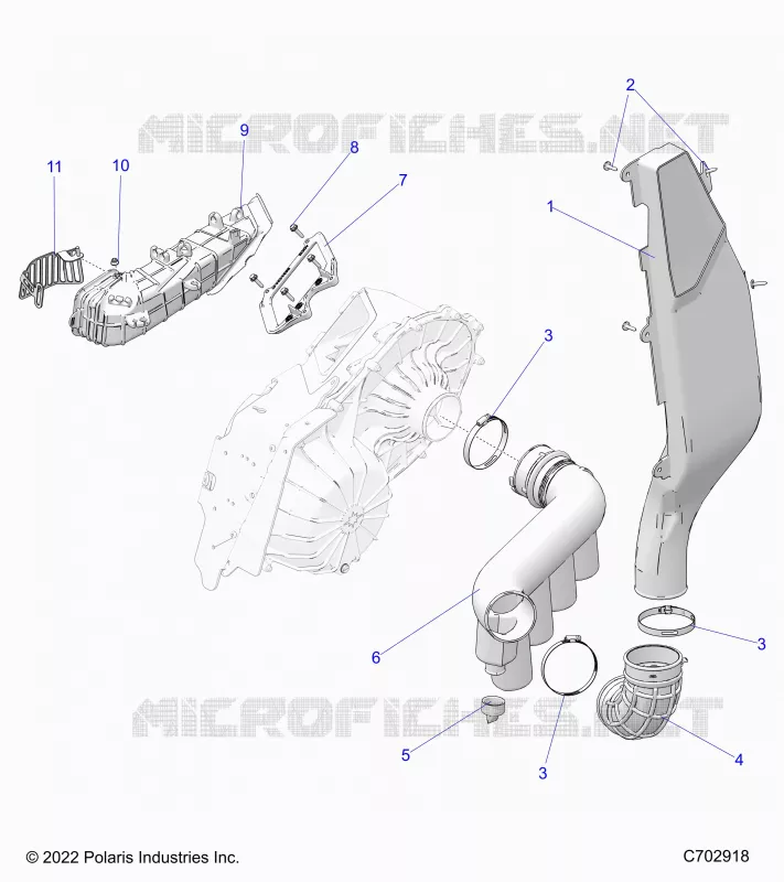 SYSTÃˆME DE TRANSMISSION, CLUTCH COVER DUCTING