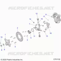 SUSPENSION AVANT HUB