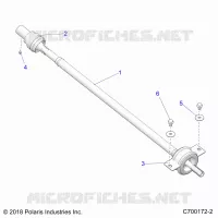 SYSTÃˆME DE TRANSMISSION, REAR PROP SHAFT