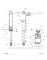 SUSPENSION, AMORTISSEUR IFS W/RESERVOIR