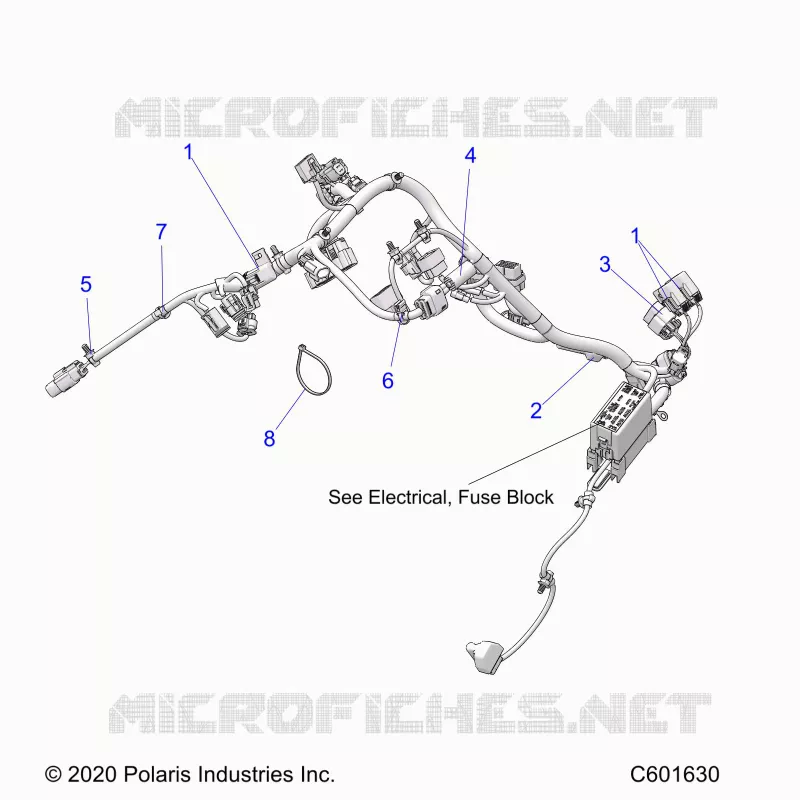 ELECTRICITE, WIRE HARNESS, MAIN