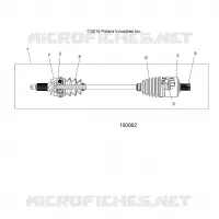 SYSTÈME DE TRANSMISSION, ARBRE DE TRANSMISSION, FRONT