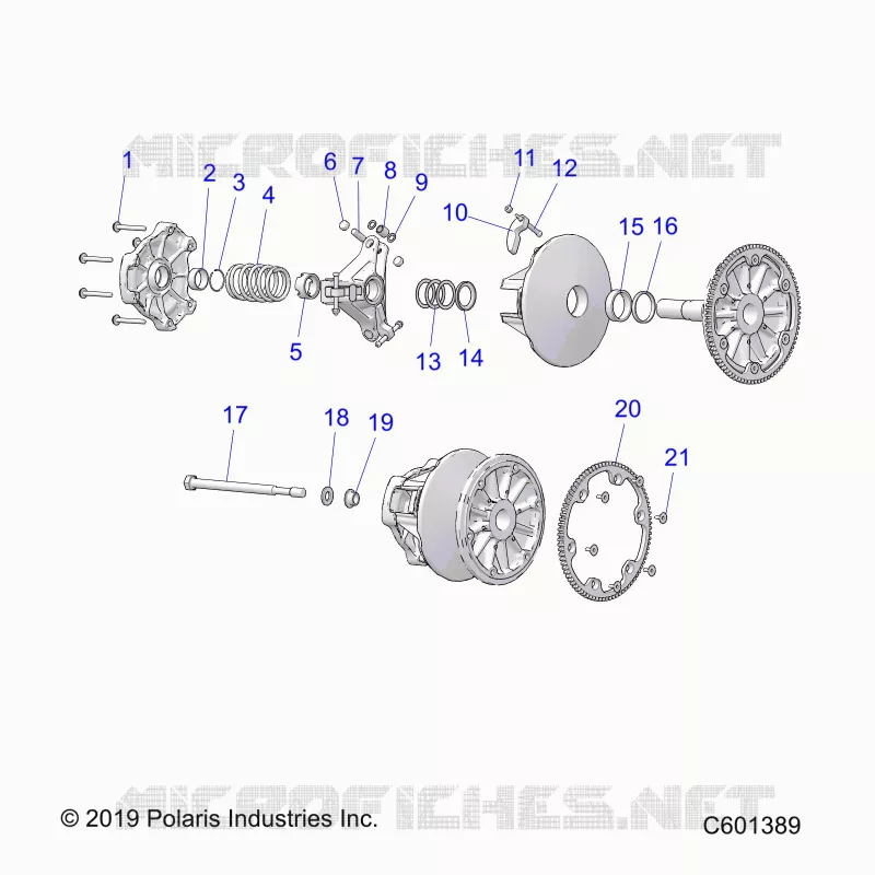 SYSTÃˆME DE TRANSMISSION, CLUTCH, PRIMARY