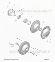 SYSTÃˆME DE TRANSMISSION, CLUTCH, SECONDARY