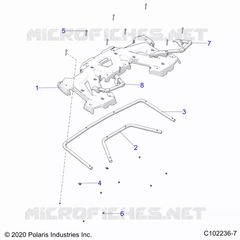 CARROSSERIE ARRIERE RACK AND HAND GRIPS