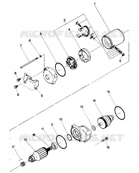 DEMARREUR ASSEMBLY (4913521352042A)