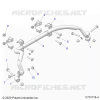 SUSPENSION, REAR BARRE STABILISATRICE