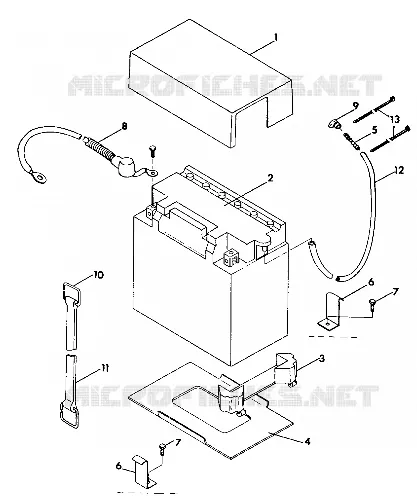 BATTERIE SL 650/B924058 (4922922292016A)