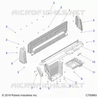 CARROSSERIE ARRIERE CLOSEOFF, AND FENDERS