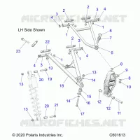 TRIANGLES SUSPENSIONS AVANT 