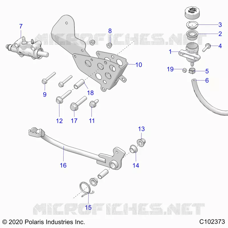 BRAKES, BRAKE PEDAL AND MAITRE CYLINDRE