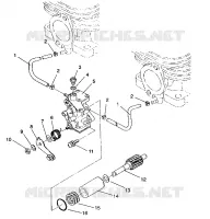 POMPE A HUILE TRAIL/0930761 AND  TRAIL DELUXE/0930243 (4923222322039A)