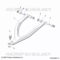 SUSPENSION AVANT CONTROL ARM UPPER