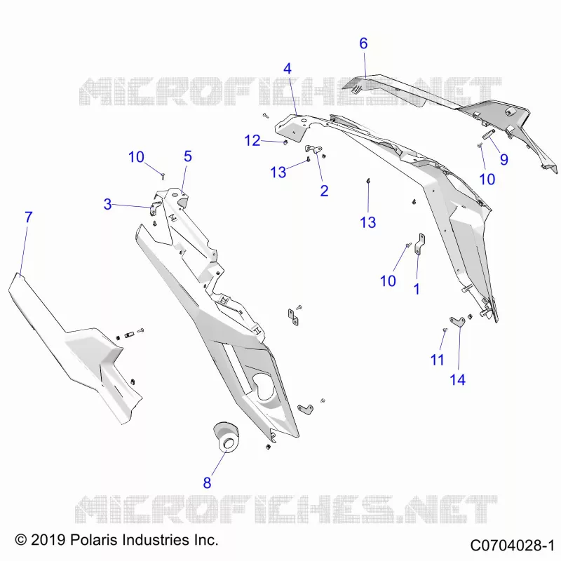 CARROSSERIE ARRIERE FENDERS