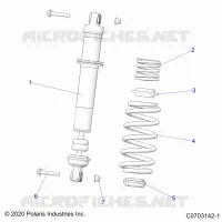 SUSPENSION ARRIERE SHOCK