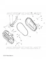 SYSTÈME DE TRANSMISSION, CLUTCH COVER AND DUCTING