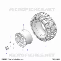 ROUES, REAR