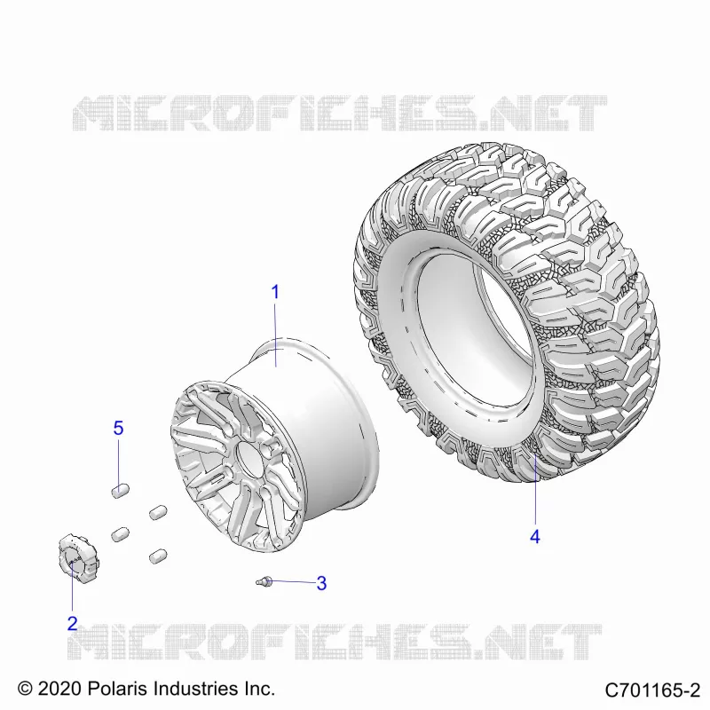 ROUES, REAR