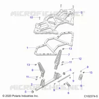 CARROSSERIE ARRIERE RACK