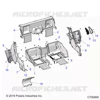 CARROSSERIE ARRIERE CLOSEOFF AND FENDERS