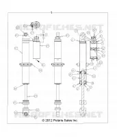 SUSPENSION AVANT AMORTISSEUR (7043917)