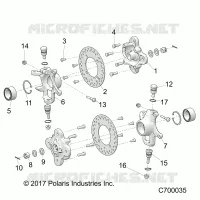 SUSPENSION AVANT HUB