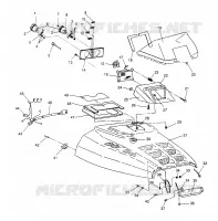 CAPOT 440 XCR 0961660 (4932113211A010)