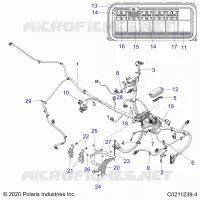 ELECTRICITE, MAIN WIRE HARNESS