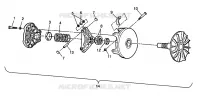 EMBRAYAGE DE TRANSMISSION XPLORER 400L W98CC38C (4945414541C002)