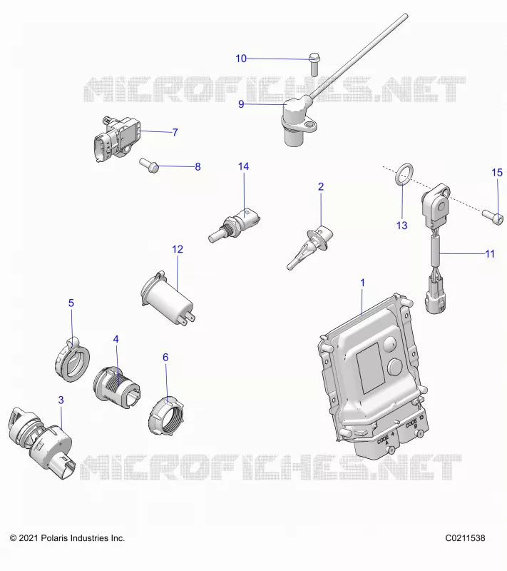 ELECTRICITE, SWITCHES, SENSORS, ECU AND CONTROL MODULES