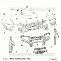 CAPOT AND FRONT FACIA