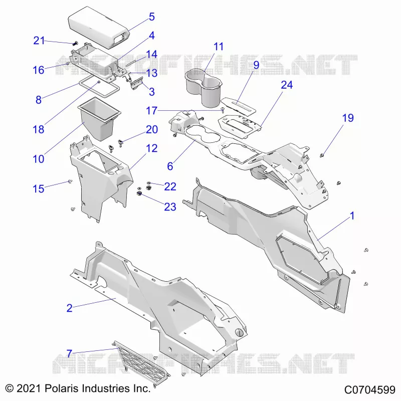 CONSOLE CENTRALE