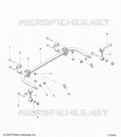 SUSPENSION, REAR BARRE STABILISATRICE